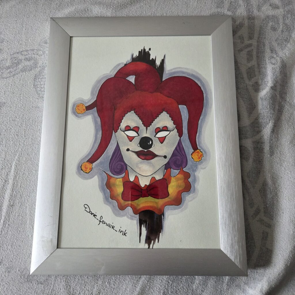 Clown lady